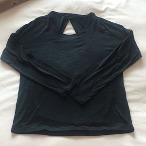 long sleeve lululemon silverescent top